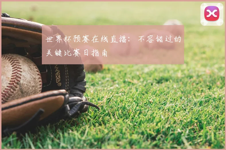 世界杯预赛在线直播:不容错过的关键比赛日指南