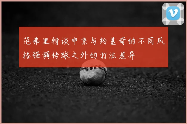 范弗里特谈申京与约基奇的不同风格强调传球之外的打法差异