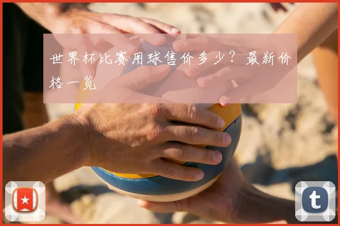世界杯比赛用球售价多少?最新价格一览