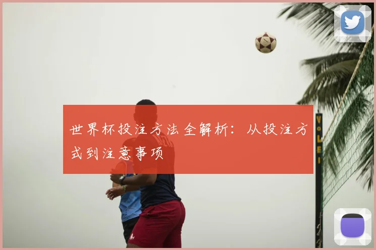 世界杯投注方法全解析:从投注方式到注意事项